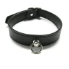 Lieblingstoys Halsband Schwarz Mit Kleinem O-Ring 20