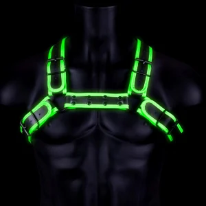 Ouch! Harness »Bulldog« | Glow In The Dark 6