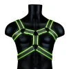 Ouch! Harness »Illumy« Aus Kunstleder | Glow In The Dark 8