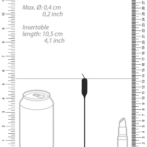 Ouch! Harnröhrenvibrator Aus Silikon »Rechargeable Vibrating Plug« 18