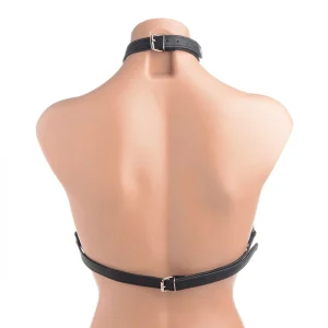 Pure BDSM Leder Harness Brassière 9