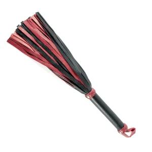 Mittlerer Flogger »PainWolf« Aus Hochwertigem Leder | Wine Red 7