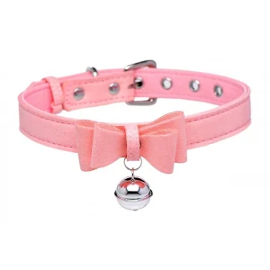 Lieblingsschmuck Sugar Kitty Cat Bell Collar Pink-Silver 7